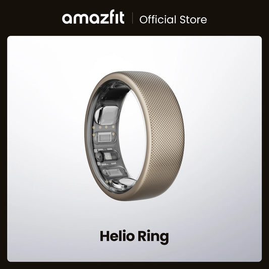 Amazfit Helio Ring 30m Freediving Support Stainless Steel & Mud-resistant Design Route Navigation 2.6mm  Super Slim  Readiness