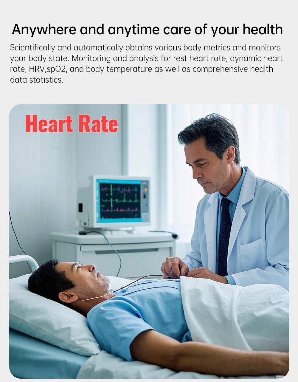 High-end Ceramic Smart Ring with Vibrator, Vibration notification for Calls&Notifications& Alarm, Health and Sleep Monitoring