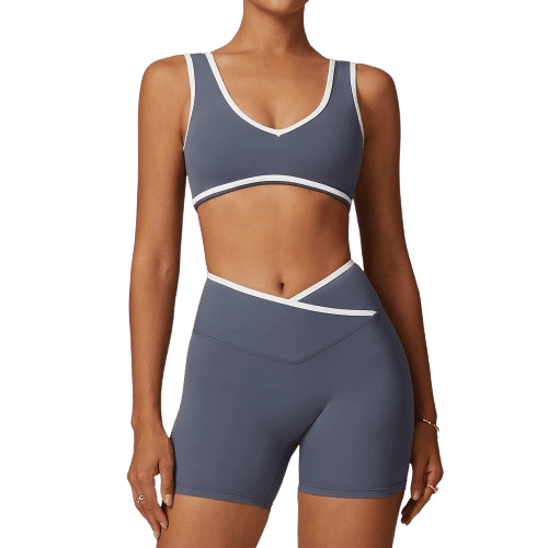 2PCS Yoga Set Women Tracksuit Nude Feeling Workout Sets Gym Clothes Push Up Fitness Running Sportwear Sport Bra Leggings Suit