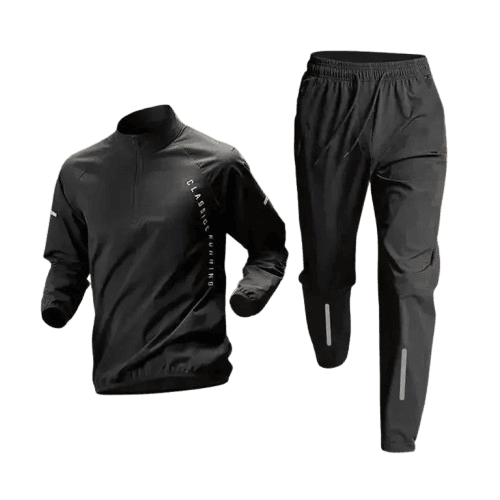 2024 Korean Fashion Quick Dry Jacket Suit Two-piece Outdoor Running Sets Sports Pants Clothes JOGGERS Reflective Sportswear