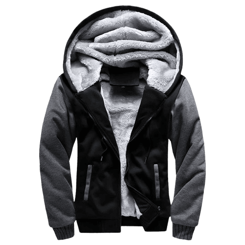New Men's Hoodies Jacket Winter Thick Warm Fleece Zipper Hoodies Coat Casual Tracksuit Sportwear Male Sweatshirts M~ 5XL
