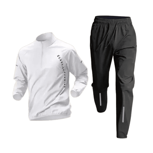 2024 Korean Fashion Quick Dry Jacket Suit Two-piece Outdoor Running Sets Sports Pants Clothes JOGGERS Reflective Sportswear