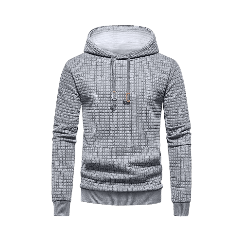 New men's hooded pullover fall casual Slim long-sleeved warm men's sweater knit sweater loose tops outdoor sports men's clothing