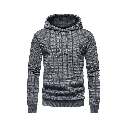 New men's hooded pullover fall casual Slim long-sleeved warm men's sweater knit sweater loose tops outdoor sports men's clothing